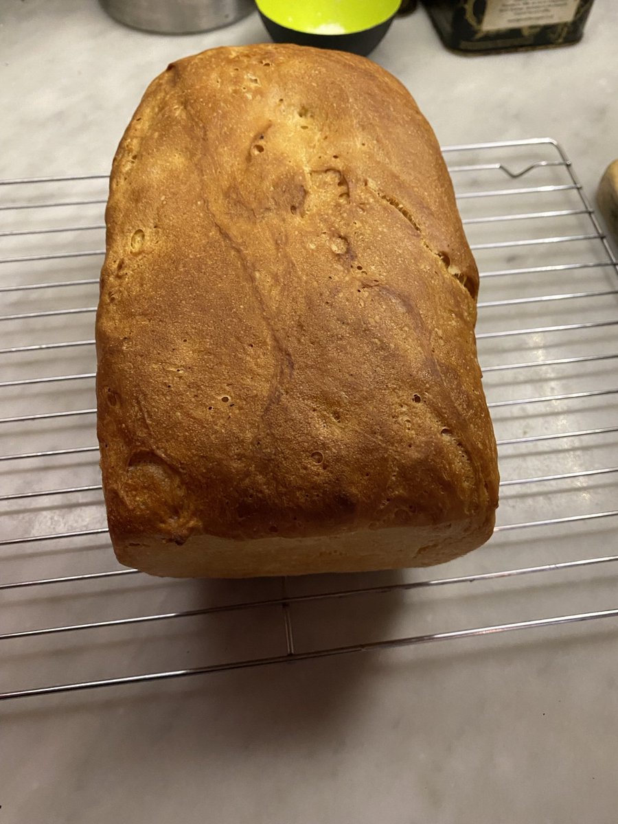 sanderling68's tweet image. Made a loaf of bread as well.  #isobaking