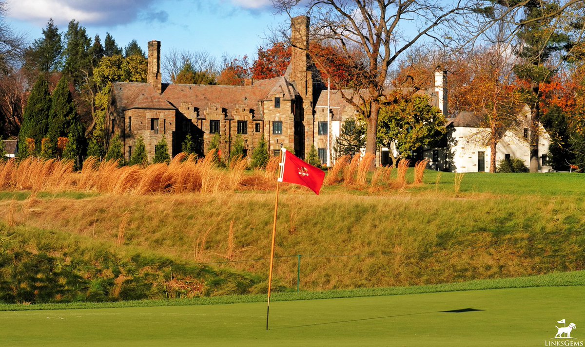 LinksGems's tweet photo. A beautiful day today on the Wissahickon Course at Philadelphia Cricket Club. This place is always beautiful and in wonderful shape, but with the Harold Cross Invitational taking place this weekend, the club’s terrific greens staff have the course playing absolutely perfect. https://t.co/YBO2bTG5kK