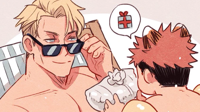 #jjk Tiger Cub AU: best babysitter award goes to...😳 