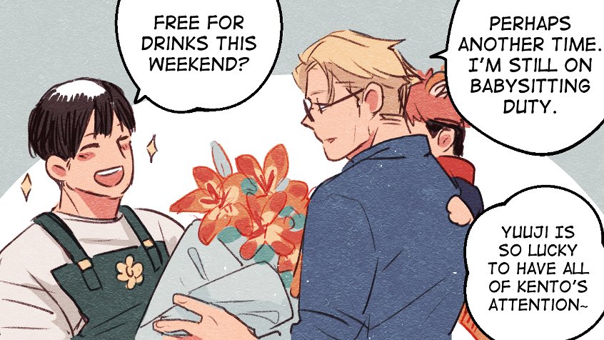 #jjk Tiger Cub AU: best babysitter award goes to...😳 
