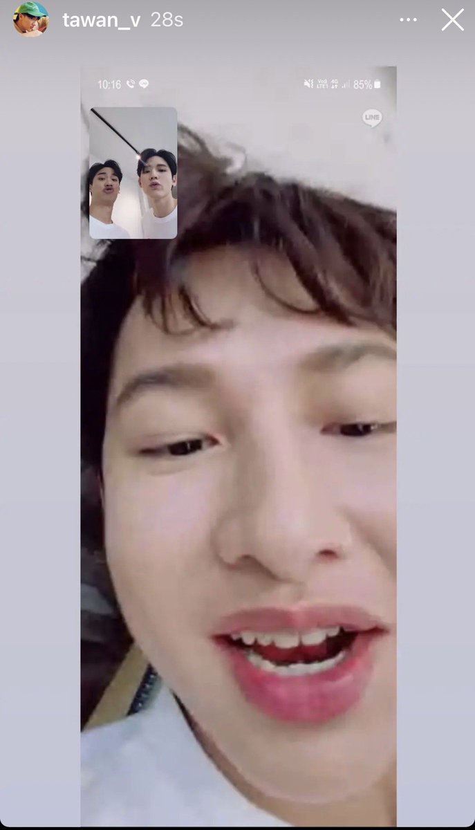 polcahoneybaan's tweet photo. [TAYNEWSTAGRAM] IG Story Update 10/10/21

Forgot to press that "close friend"? 5555+ We're faster than you bub 🤭💙

#Tawan_V #Newwiee
#เตนิว #โพก้า https://t.co/3IC43U0KVP