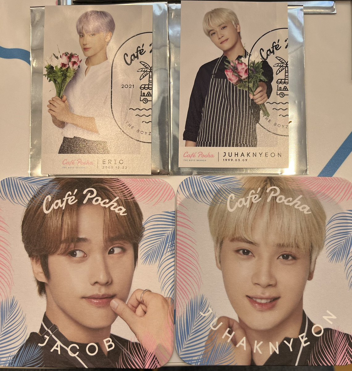 ドボイズ THE BOYZ REVEAL カフェコラボ トレカ いただける