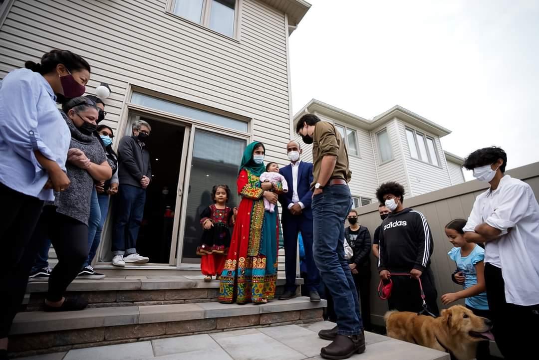 GCFMission's tweet photo. The Canadian PM @JustinTrudeau is the most kindest leader &amp; a great human being we have ever seen in the last 1 decade. He always puts exemplary works on display. Thank you sir for your support to the #afghans in canada in this tough time. #CanadianThanksgiving 
#KindnessMatters https://t.co/6Dp1hM1Wzl