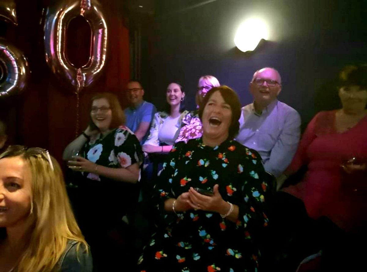 What a fun night celebrating Cathy’s 50th Birthday with a private party. Happy Birthday Cathy, hope you had a great night.

If you fancy a private party, email info@thesmallspace.co.uk for details. 

The Small Space - The Perfect Private Party Venue 

#christmasparty #Barry