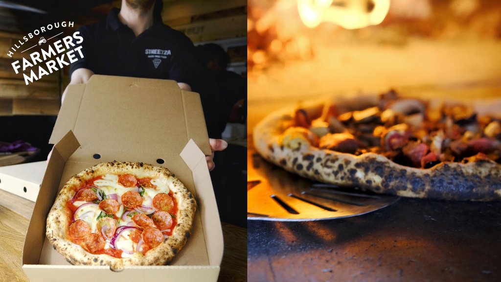 Did you sample the street food at the last Hillsborough Farmer's market? 

The next Hillsborough Farmers Market will have Ret Ro's Grilled Cheese &amp; <a href="/streetza_co_uk/">STREETZA</a> with their wood-fired pizzas. 🍕

🍔@Tribalburger will also be back with their handcrafted burgers.

23rd October!