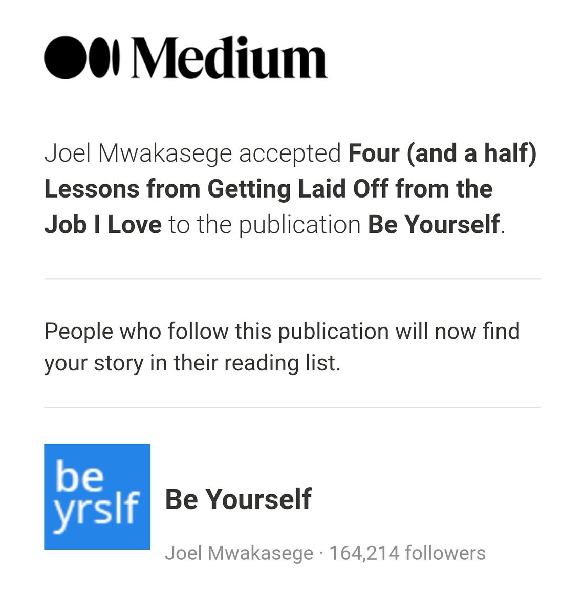 d0mswords's tweet photo. Sharing my first article published in BE YOURSELF by its very own @joelmwakasege! I've always wanted to write for this pub and now I'm in!!! I'm so thrilled!!!
✍⬇️
https://t.co/SwdB8R3CpZ

(Oh, and hello, @zomato) https://t.co/6JeQfnYpPv