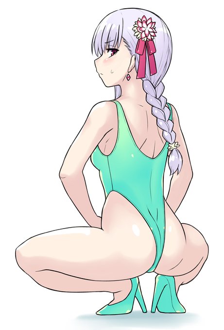 第二再臨カーマちゃんもぱぱっと描いてみたよー
背面蹲踞ハイグレ! 