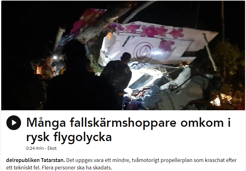 Sharps_Wagner's tweet photo. Planet hinner knappt slå i backen innan "haverikommissionen" är klar.
Påminner om en viss olycka i Sverige...
#teknisktfel #punktering https://t.co/EC0pgOZAZJ