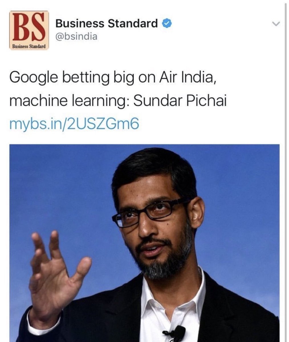 Being_Humor's tweet image. Hello BS, by AI he meant Artificial Intelligence not Air India.. Like by BS I meant Bull Shit and not Business Standard. 😂