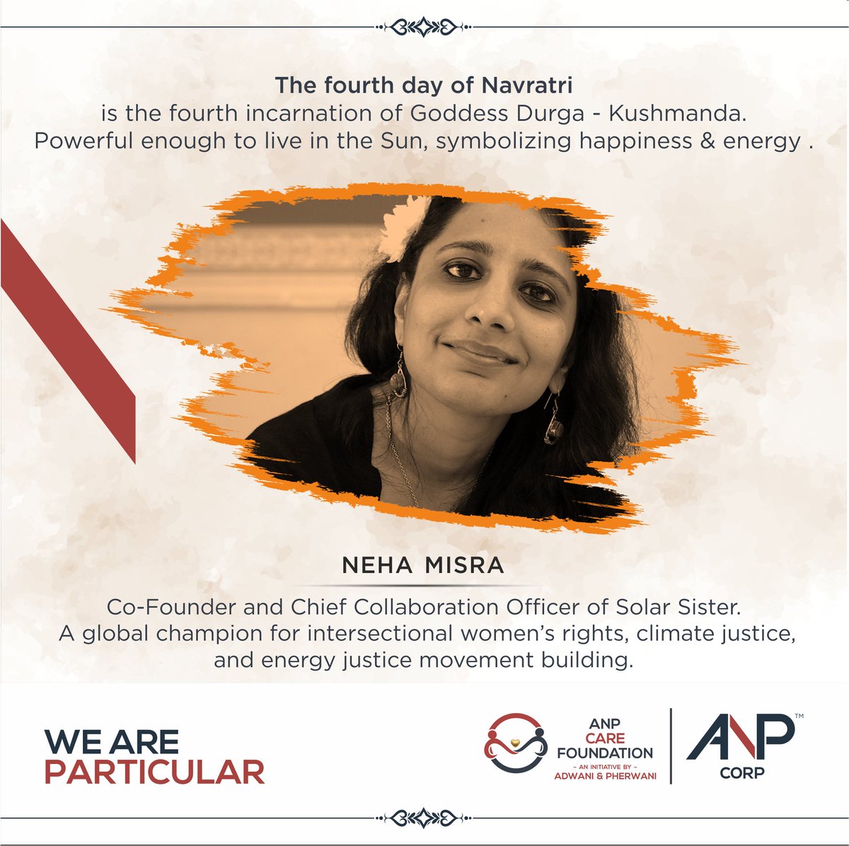 anp_corp's tweet photo. Navratri is the story about nine wonders, wonders of powerful wonder women and may this story shower the blessing in all nine forms. Wishing you happy Navratri!

#anp #weareparticular #festival #happy #navratri  #women #celebratingwomenpower #property #realestate https://t.co/VBR2RaXKQB