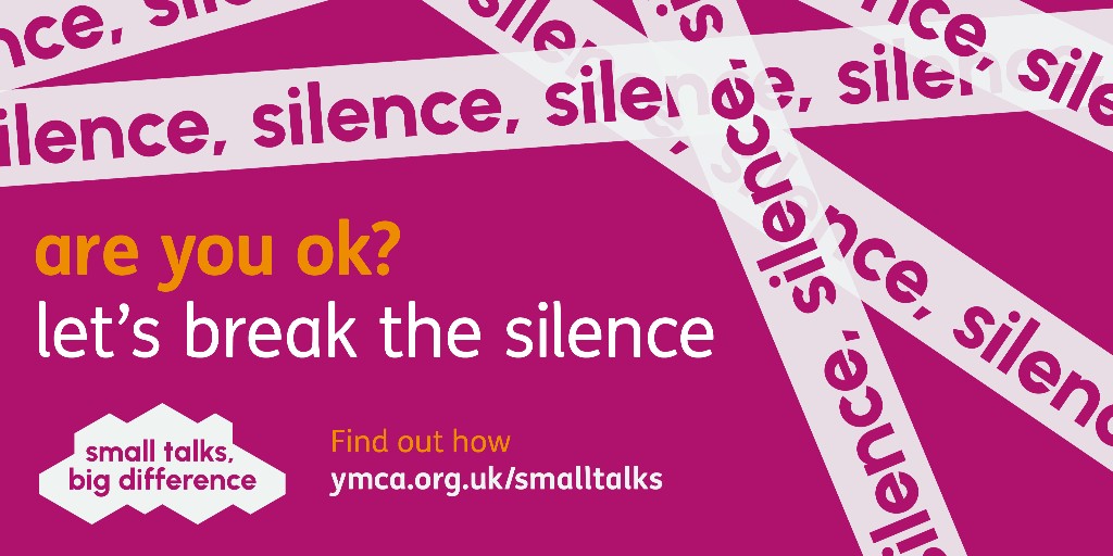 Today is #WorldMentalHealthDay, and we're joining forces with @YMCAEng_Wales to encourage people to break the silence over mental health. Small Talks can make a Big Difference. Find out more about their Small Talks, Big Difference initiative - ow.ly/ZwiG50Gov3l #wmhd2021