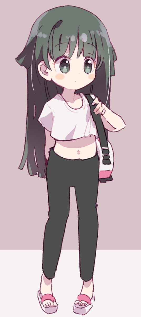 へそ出しのtwitterイラスト検索結果