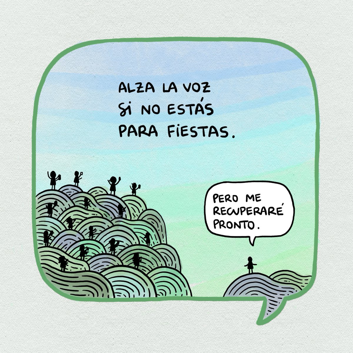72kilos's tweet photo. A veces será una conversación con alguien cercano. Otras, una visita a un especialista. https://t.co/cbtjSpi6Dl