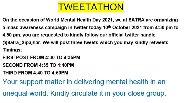 KamaruzH's tweet photo. Support to create awareness on mental health https://t.co/2IgaqxGWnK