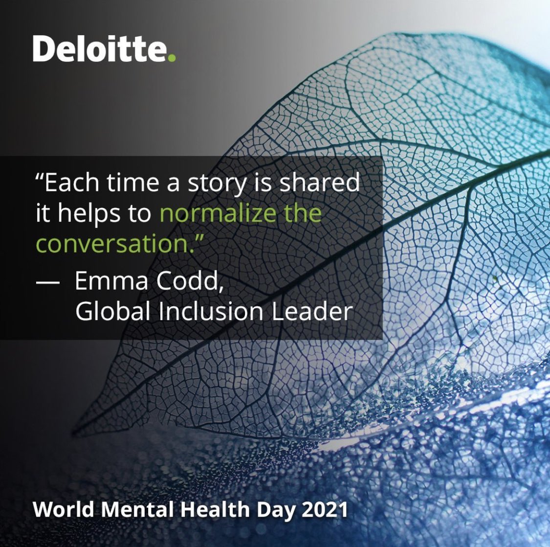 It’s important to create a safe space to facilitate mental health conversations.