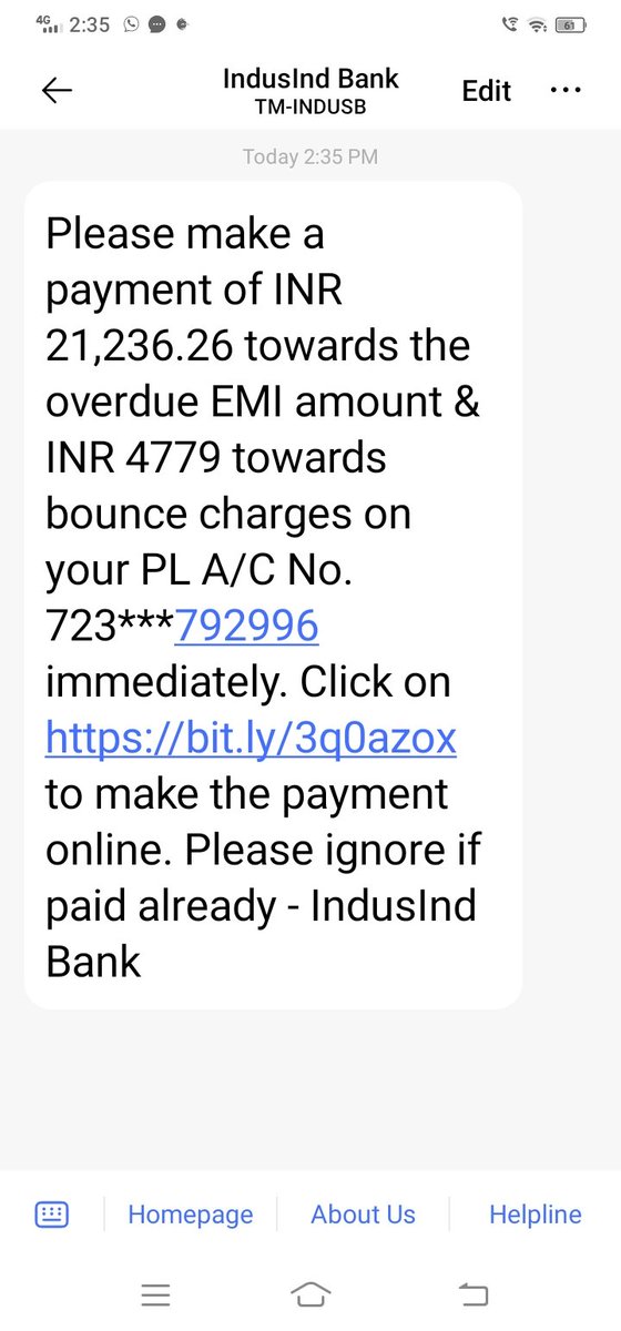 Attention <a href="/IndusIndBank/">sbh</a> pahle mera commission 3.55000 de vo bhi interest ke saath tere baap ka raaj nahi chal raha hai yaha teri varna loan bhi bhul jaana samja.
Mai dusre customer order ki tarah nahi hu ghar mai gus kar maarne valo mai se hu. Mera bhi interest badhega. Chor sala