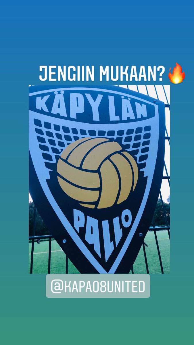 Try outit viikolla 43. Ota yhteyttä: Marko Honkanen, 0440533633, marko.honkanen@kapylanpallo.fi