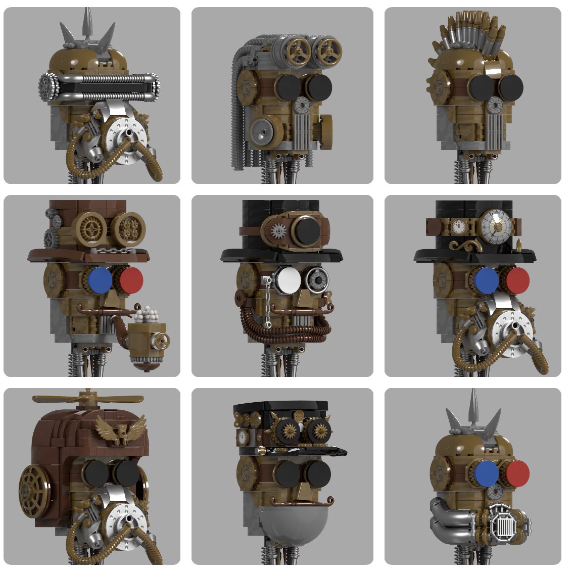 There only 36 <a href="/brickheadpunks/">Brick Head Punks</a> left at mint! Anyone who purchases one of these for 0.01ETH (from pixlego) will have a Steampunk airdropped FREE!
Dont miss out! ⬇️⬇️⬇️⬇️
opensea.io/collection/bri…
#nftdrop #nftgiveaway