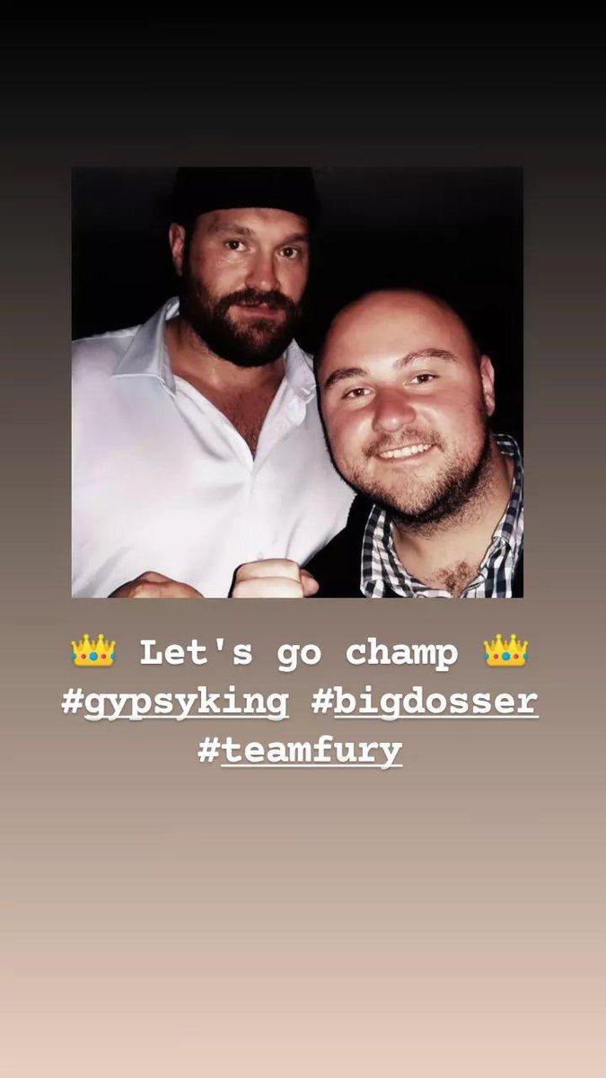 Congratulations to <a href="/Tyson_Fury/">TYSON FURY</a> and still Wbc World Champion and still Lineal World Champion and still the best in the world. #gypsyking #FuryWilder #fury