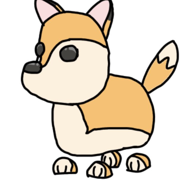 I made a fox adopt me pet cpmcept :D