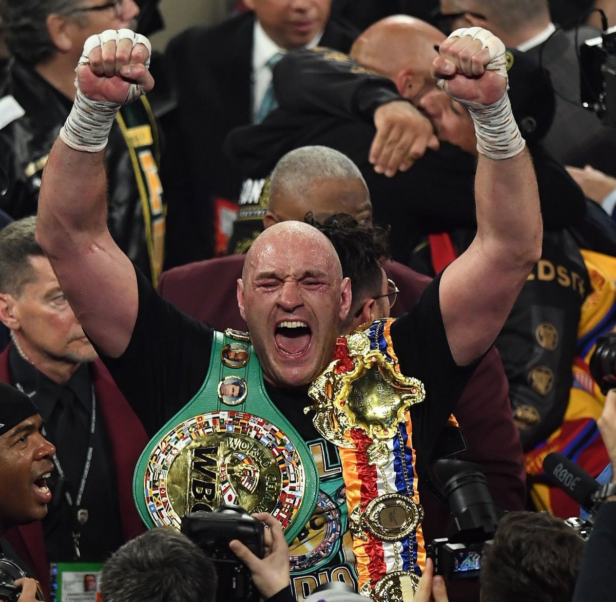 The Gypsy King Tyson Fury is a great inspiration to anyone going through difficult periods in life. With his mental problems in the past, getting COVID-19 and having an unwell child before the fight, to end up KO Wilder. What a man! #FuryWilder3