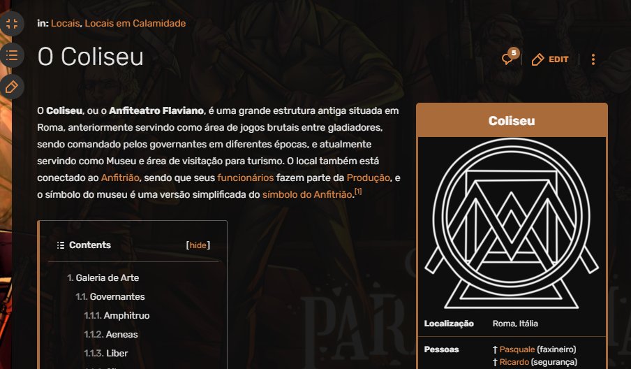 Ruínas de Ordo Calamitas, Ordem Paranormal Wiki