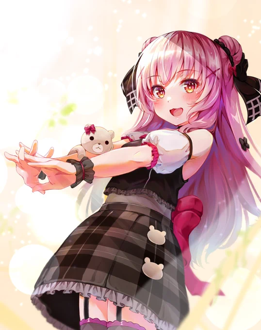リクエストいただきました、姫熊りぼんちゃんです🥰
#くまの自由帳 