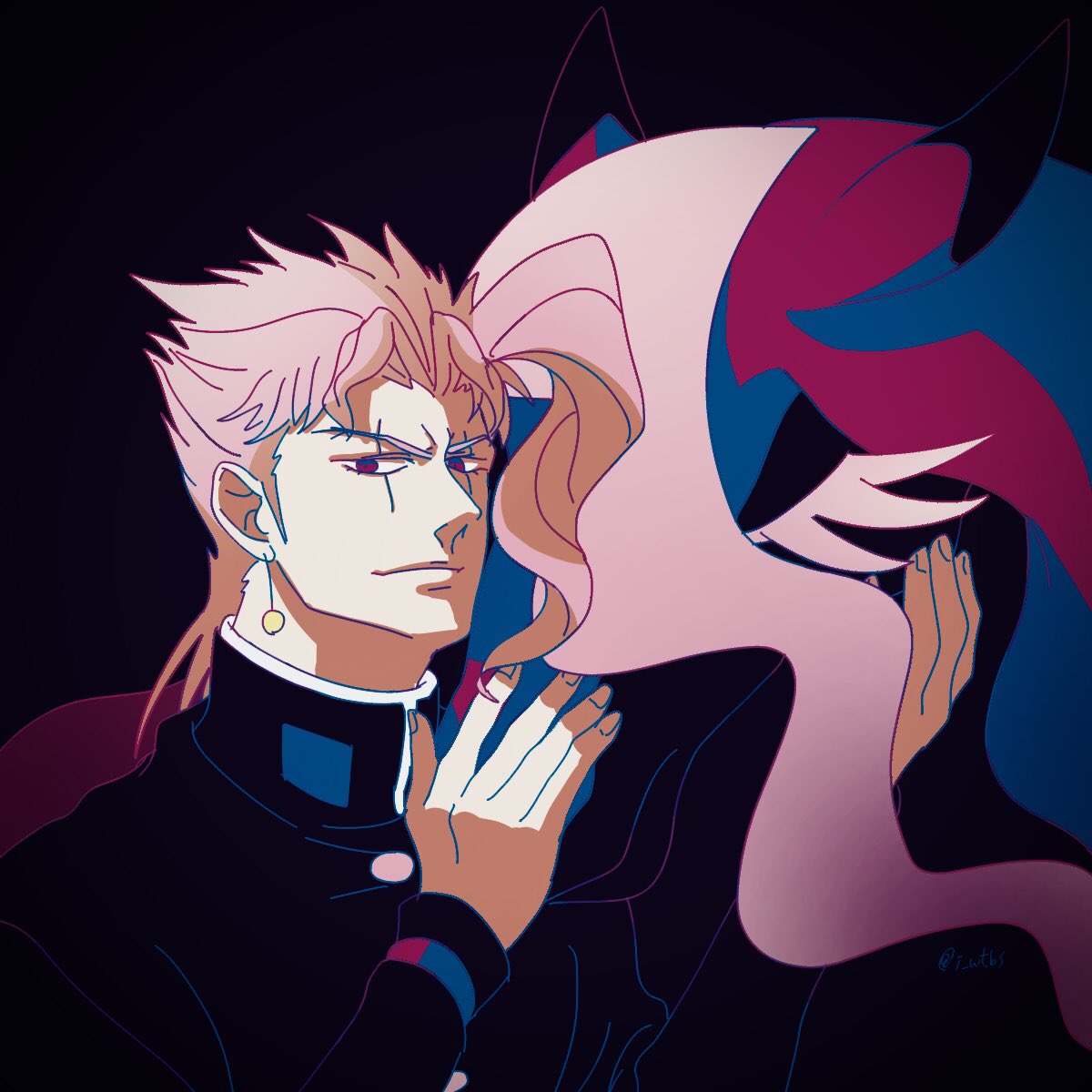 岩鳶 ジョジョニウムカラー花京院と レイスポス色違い 未実装 の前髪が似てる T Co 4bvfxwcuoh Twitter