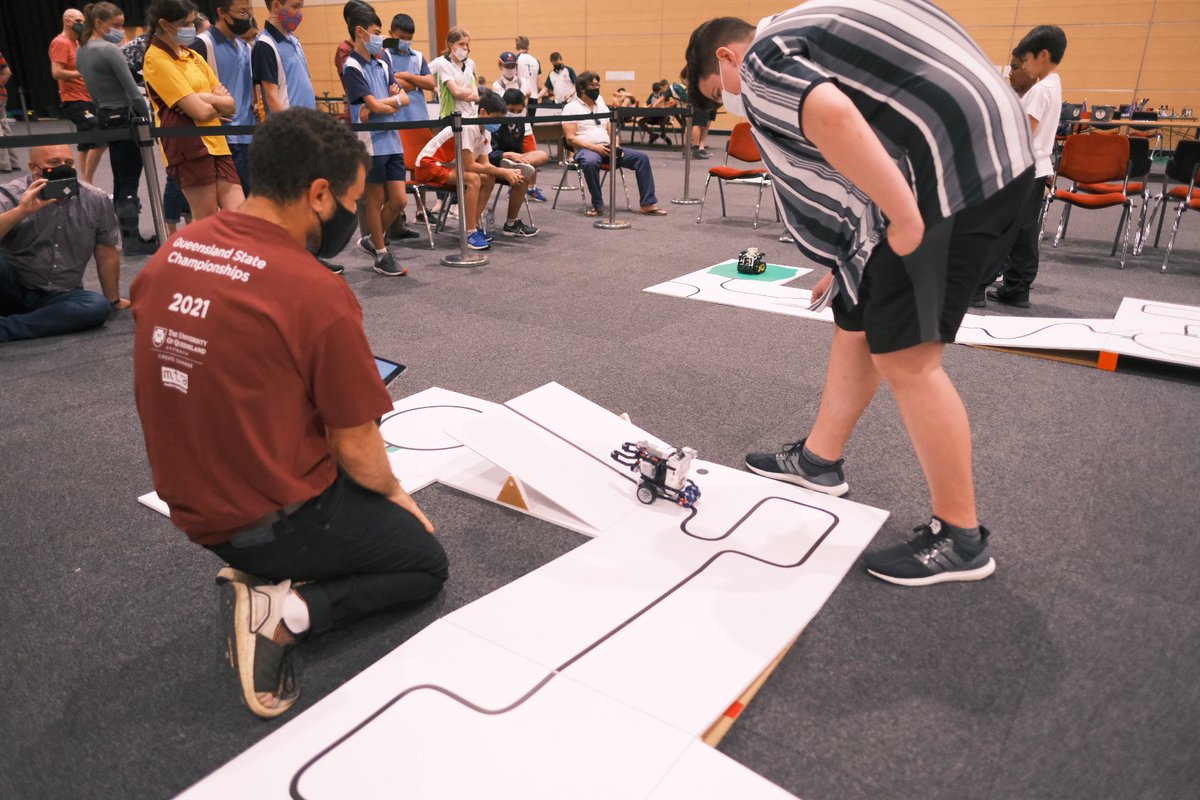 RoboCupJrQLD's tweet photo. Last few rescue challenges before pack down 
#RCJQ #RCJA https://t.co/0N3lO1uJkI