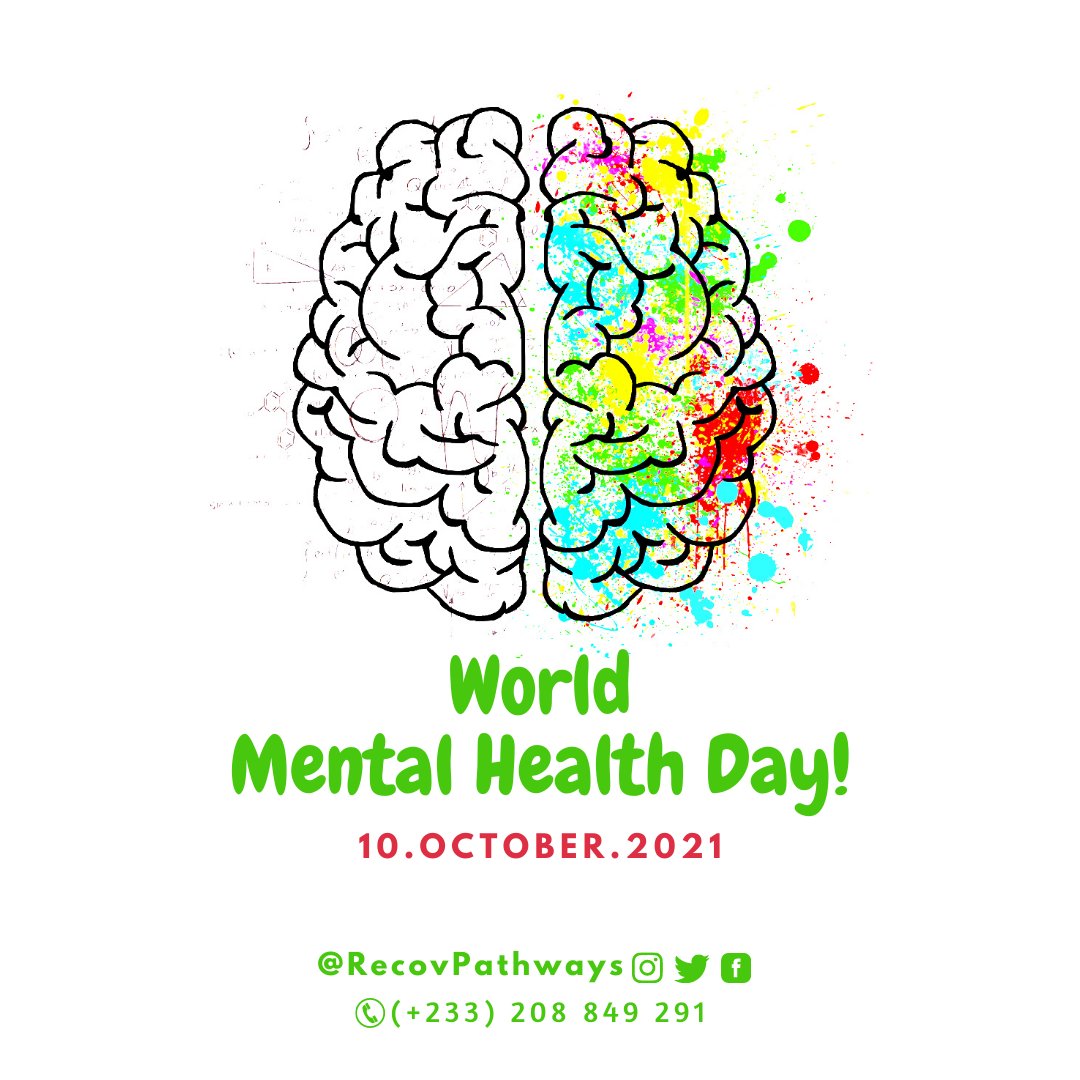 RecovPathways's tweet photo. Happy World Mental Health Day!

#worldmentalhealthawareness #worldmentalhealth
#worldmentalhealthday #worldmentalhealth
#soundmindsoundbody #mentalhealth #mentalhealthmatters   #mentalhealthrecovery #mentalwellness  #4mind4body #b4stage4 #EndStigma #recoverypathways https://t.co/YoLG6Xm0XJ