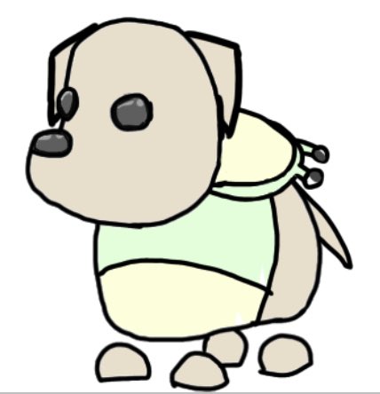 Here is a pet wear concept btw it’s a frog hoodie 🐸