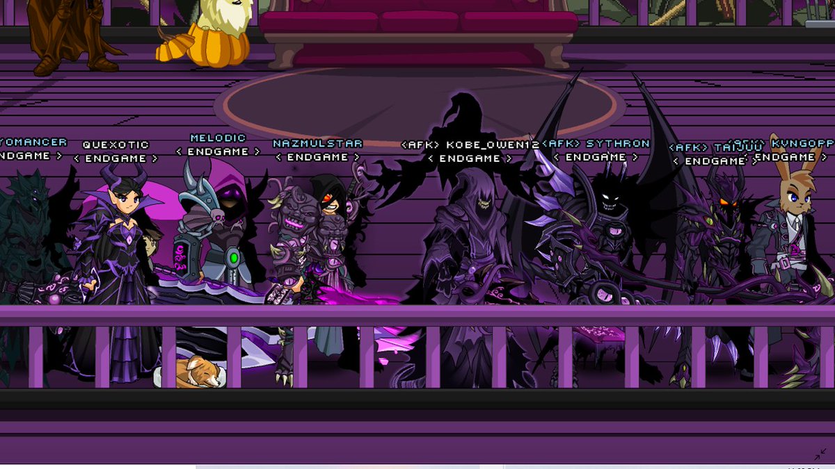 EndgameGuildAQW's tweet photo. Another exciting recap from today from the Endgame Fam! to take part and celebrate the Queen of Chaos event! and Champion of Drakath! 💯🔥

#AQW #ChampionDrakath #EndgameGuildAQW #Endgame #Family #ChaosAQW #Chaos #QueenOfChaos #Drakath https://t.co/gCEKGfQW8w
