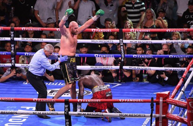 HMZDBA's tweet photo. @BTSportBoxing @Tyson_Fury Guys stop trying to paint Wilder in a negative way. Just look at how respectful he was to fury in this shot.
Class act. https://t.co/MQsGdtbXL1