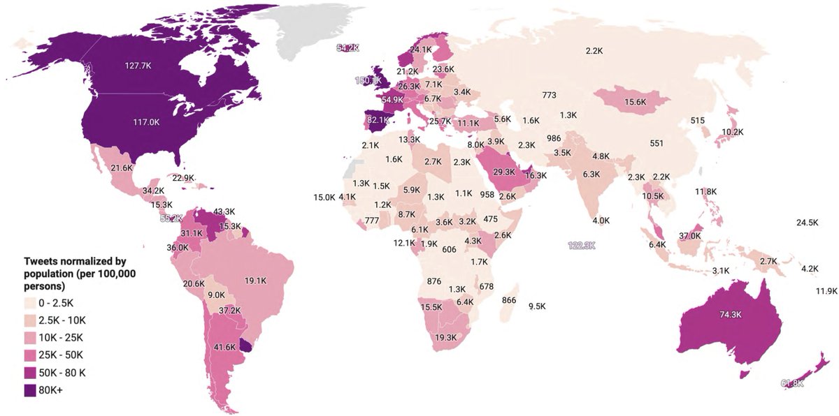 mimran15's tweet photo. We're releasing the largest multilingual COVID-19 Twitter dataset with >TWO BILLION tweets w/

- Sentiment labels
- Named-entities
- User types
- User gender
- Geotags
- 218 countries, 24k cities, 67 langs
- 14 months

Paper: https://t.co/uOa0b7Cevx
Data: https://t.co/GUKc1bFXCF https://t.co/yyhSpMLyOQ