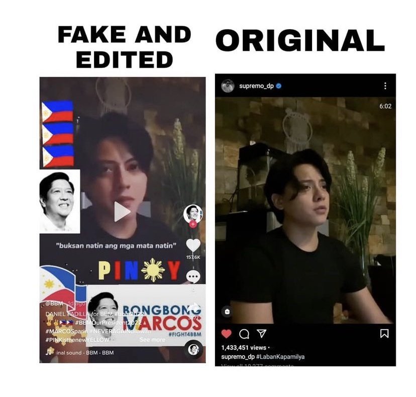 DreamForDaniel's tweet image. PLEASE SPREAD THIS GUYS, FACT CHECK dapat tayo. RT niyo para makita nang iba 🙏