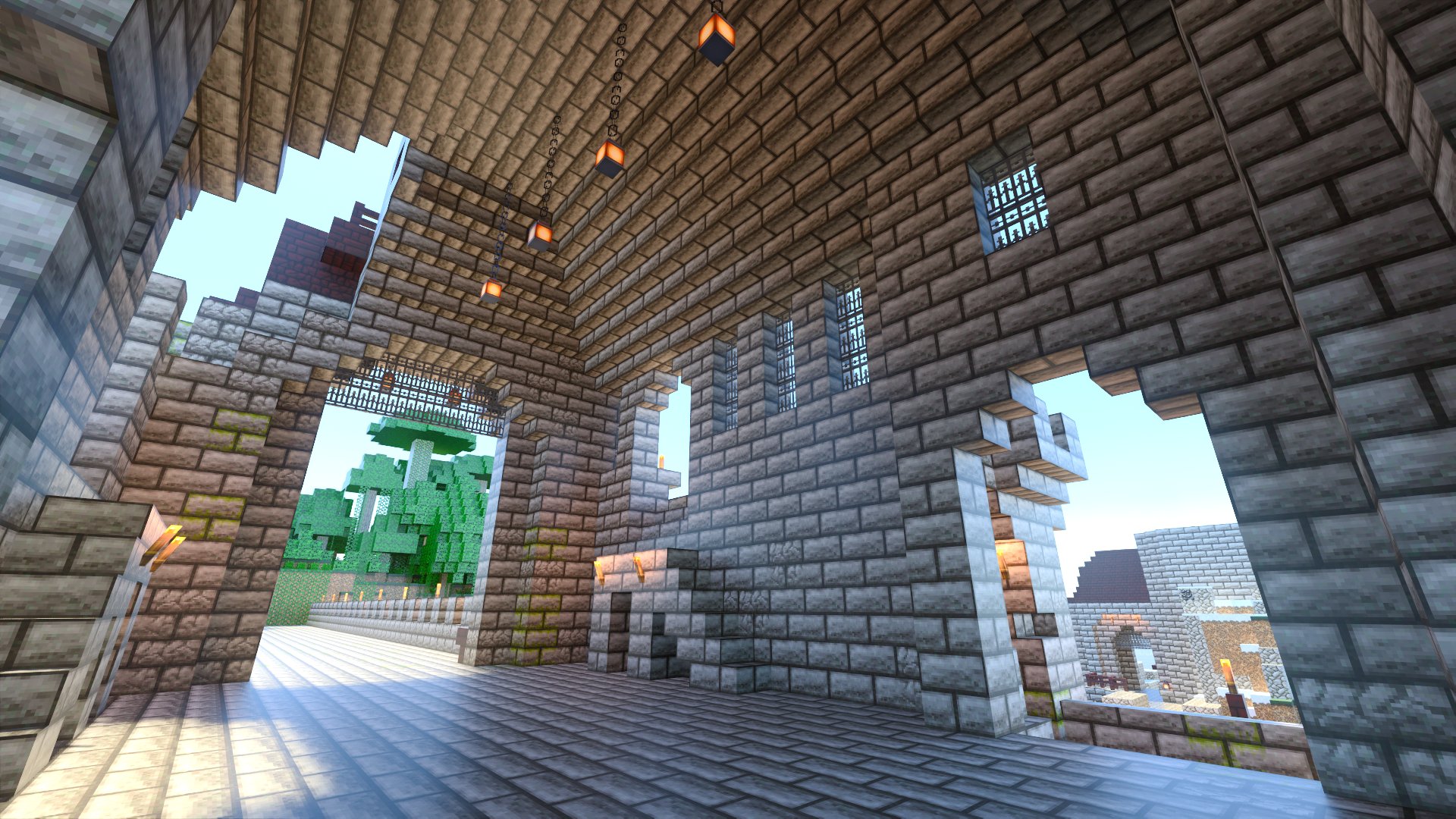 白龍 物見櫓か砦っぽい建物を作りました Minecraft マインクラフト マイクラ T Co S2r8o7tnhg Twitter