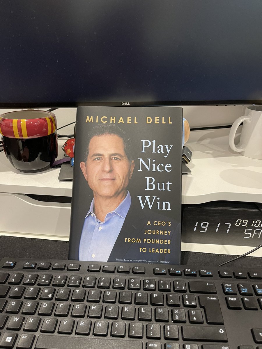 maitsalah's tweet photo. Just received the new book of our CEO @MichaelDell ! I can’t wait to start reading it to understand the path of success taken by our CEO !!! Proud to work for @DellTech ! #playnicebutwin #delltechnologies #work4dell #successstory #book https://t.co/nca2LcI4Sp