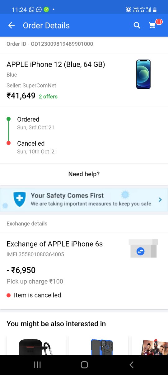 9308134758's tweet photo. @Flipkart @flipkartsupport @FlipkartStories 
OD123009819489901000
Flipkart fraud
Take reference of the order 
Pool money by price down  and invest in other and just pass sorry message of non delivery and refund money after 15 days.Very cunning trick.Poor business ethics Flipkart. https://t.co/AzTIsC1S3x