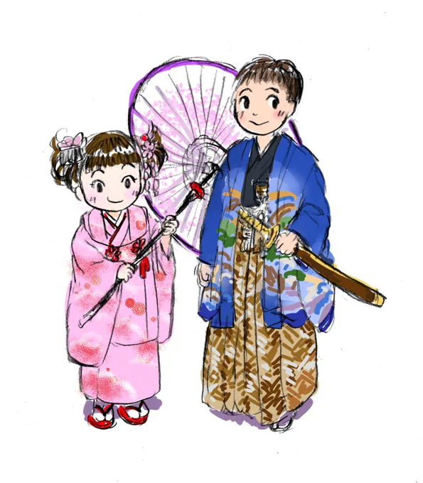 七五三でした。 