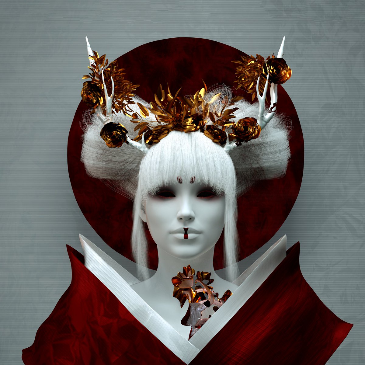 aScoopOfSundae's tweet photo. The Geisha NFT Project (@geishaproject), a Gen 1 series of 100 Geishas on the @BinanceChain, only has roughly 20 Geishas left to mint. 

This is one of my recent purchases on @nftbmarket, a collab by @zoobko_t x @raccoon_design.

#geishasquad #nftcollector #NFTCommmunity #NFTs https://t.co/wmTFVPY66K