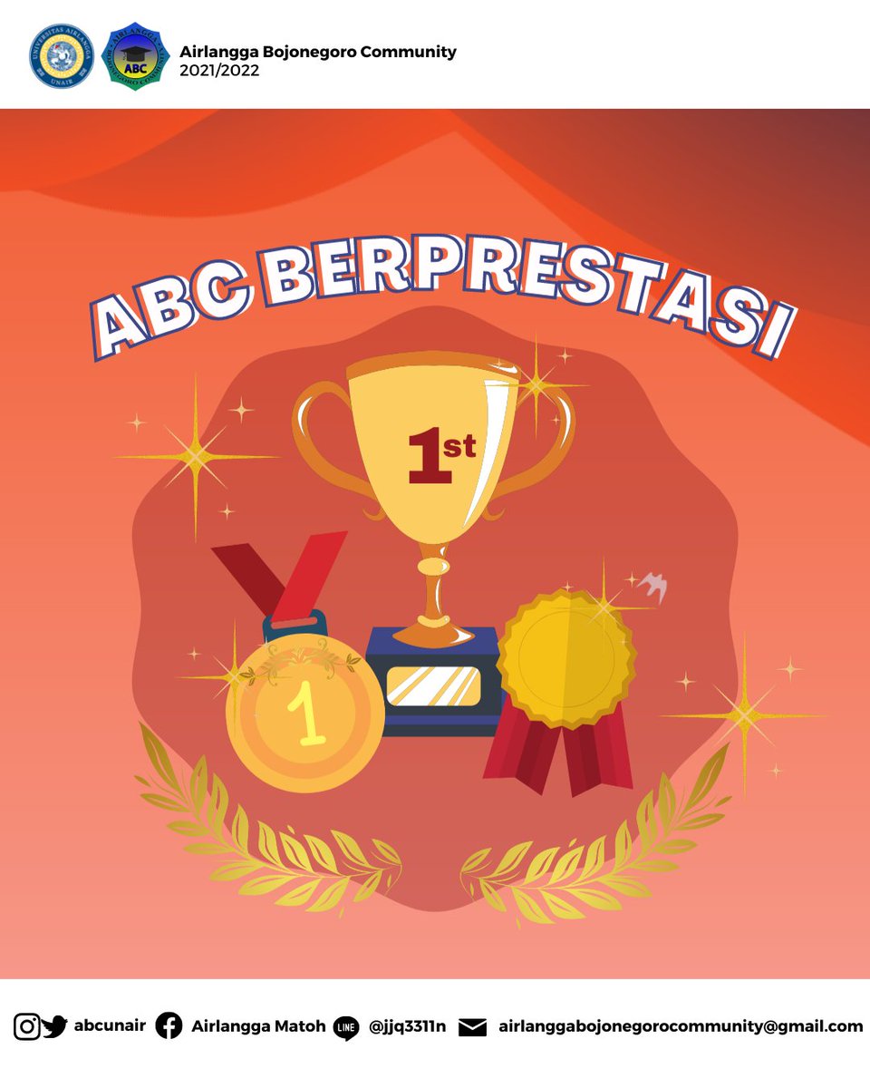abcunair's tweet photo. [ABC APRESIASI]

"Don't let what you can't do stop you from doing what you can do" - John Wooden

Selamat kepada peraih Prestasi Mahasiswa of the month👏 Semoga apa yang telah dicapai dapat memberikan manfaat dan memotivasi bagi mahasiswa lain untuk aktif dan berkarya- https://t.co/f2Jfl3Wqmr