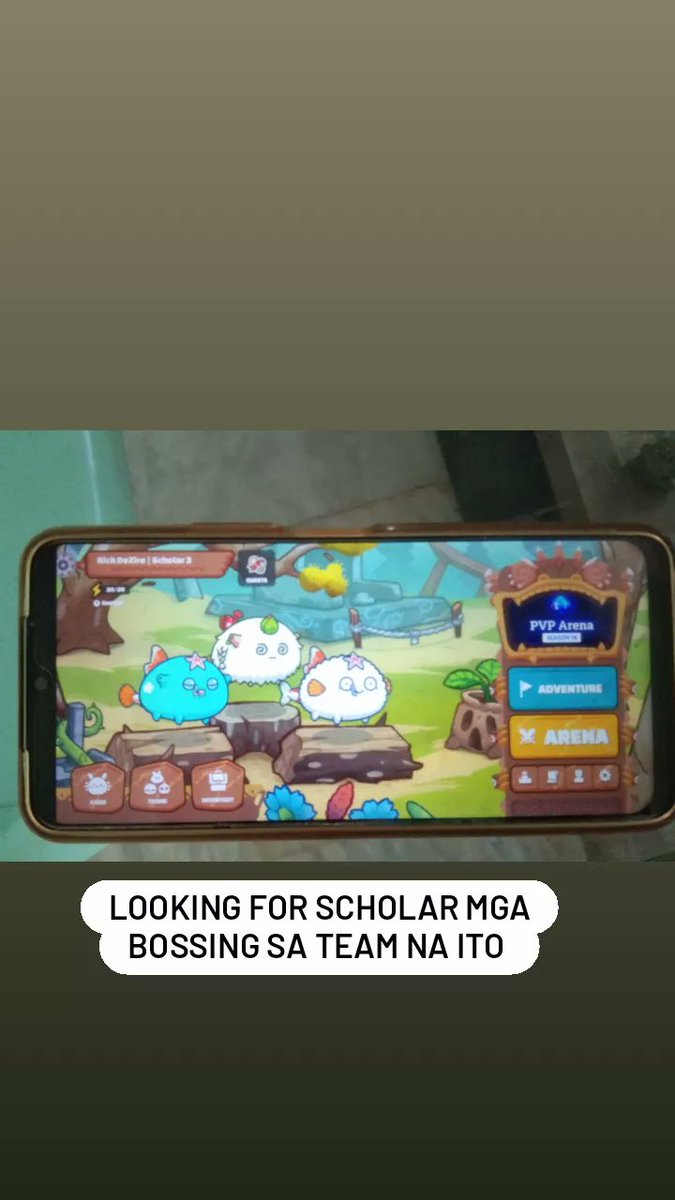 mzedenn_'s tweet photo. Follow me sa IG:mzedenn_ para sa interview #AxieInfinity
#axiescholarshipprogram #AxieInfinityScholar #AxieScholar https://t.co/vIxt1Q0jzG