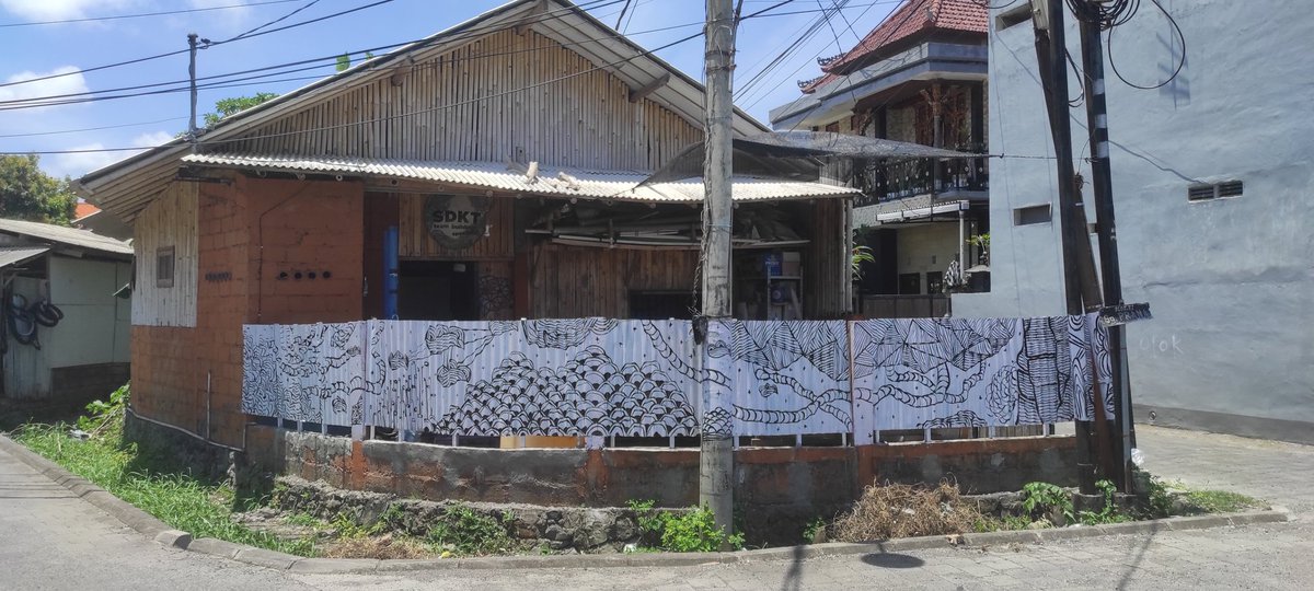 Hasil kerja Dari pagi tadi, kasih tanda biar kelihatan komplit, ya gudang, ya Kantor, ya studio