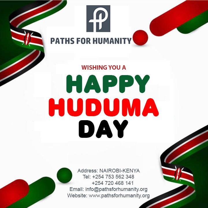 paths4humanity's tweet photo. Wishing every Kenyan a happy #HudumaDay #UtamaduniDay https://t.co/P6g3VRyZgH