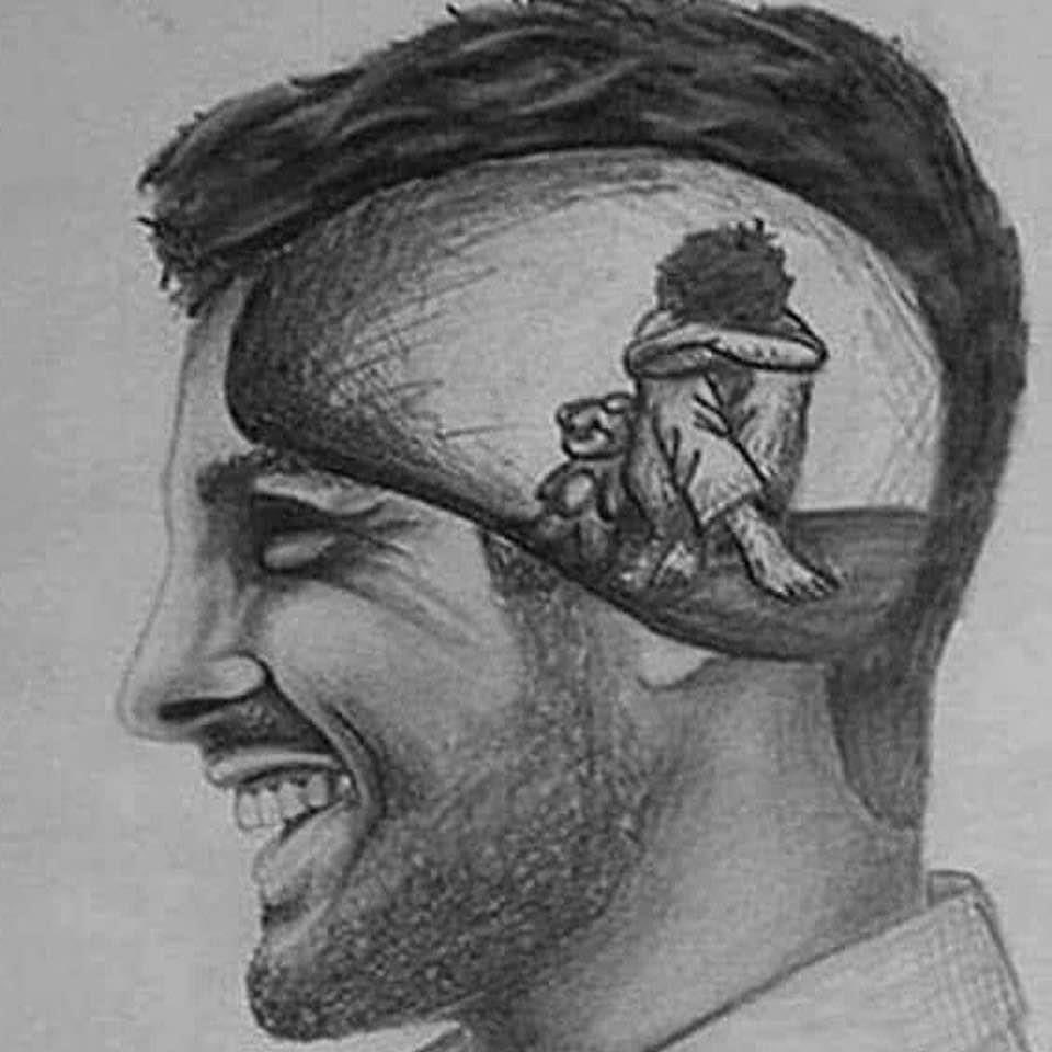 On World Mental Health Day   - let’s remember that outward appearances don’t always reflect what’s going on in the inside. Take a minute today to ask your mate if he is ok. Release your own mask &amp; others around you will do likewise. #Vulnerability is strength 💪#mentalhealh