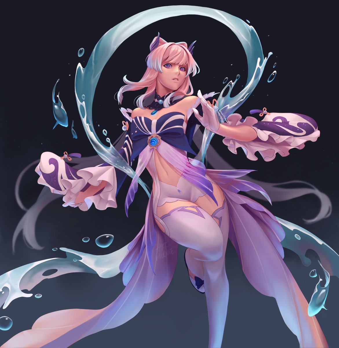 The Divine Priestess 
#kokomi  #GenshinImpact #原神