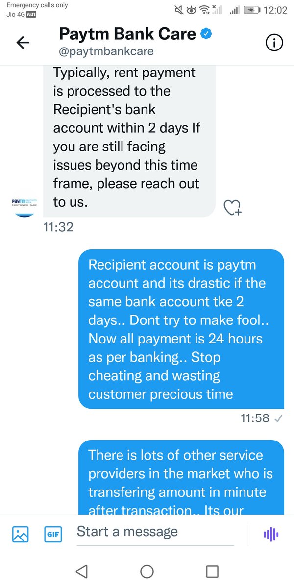 m3house's tweet image. #digitalharashment 
@vijayshekhar @Paytm @Paytmcare @paytmbankcare @FinMinIndia @RBI ..how can the customer reach to such banks.. कैसे मिल जाता है Licence इन्हें. PM says digital payment.. Rbi says immediate payment. इनके पास Customer care भी नहीं है.. कोई तो रोको