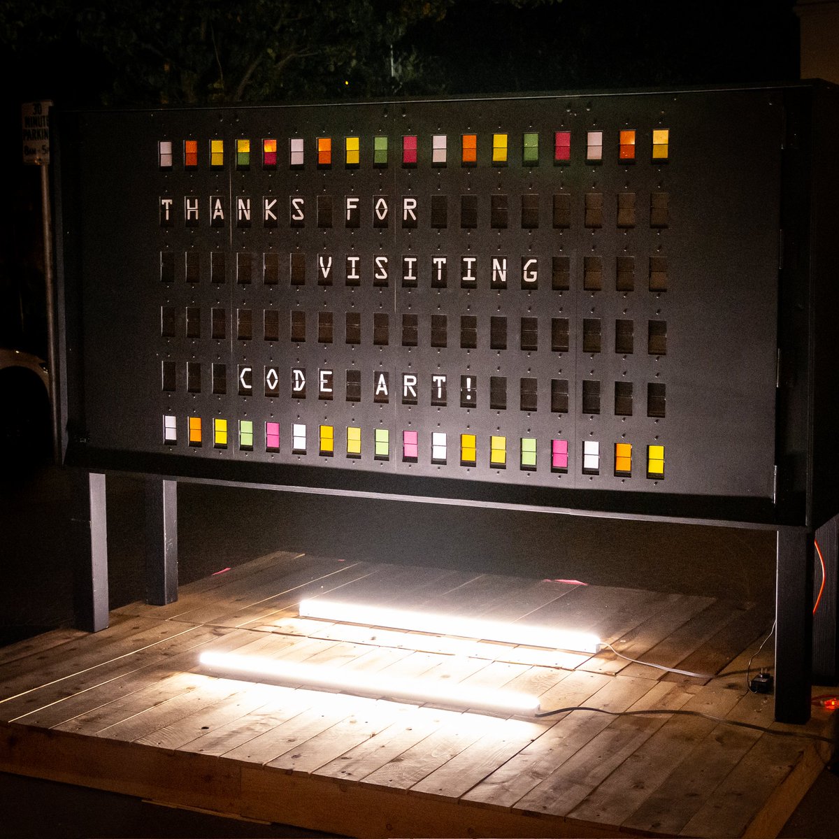 That's a wrap! Thanks to everyone who came to <a href="/publicartpa/">Palo Alto Public Art</a> Code:ART and thanks to everyone who helped make this project and event a success!