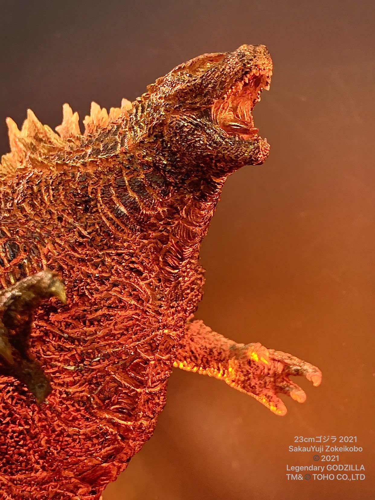酒井ゆうじゴジラ2021レジンキット