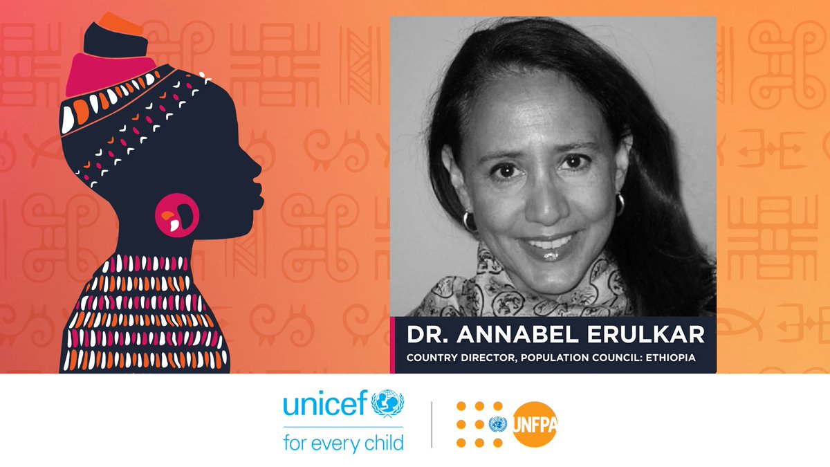 UNFPA_ESARO's tweet photo. Welcoming one of our incredible speakers, Dr. Annabel Erulkar,who will take part in the 5th Anniversary of the GPECM - 🗓 11 Oct, 2021 @ 14:00 pm.
Join us 👉🏾: https://t.co/BVS2Wp1CcV
@GPChildMarriage @UNICEFAfrica
#IDG2021 #FutureForGirls #EndChildMarriage https://t.co/Kk1arST5Gb
